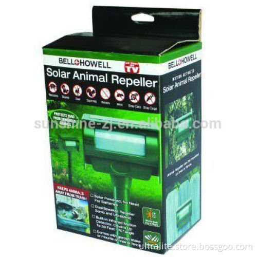 SL7068 Solar Ultrasonic Powered Animal Repeller